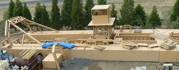 Shop Manufactured 30′ W x 120′ L Headline Mining Dredge with 18″ Cutter Head - Photo 2